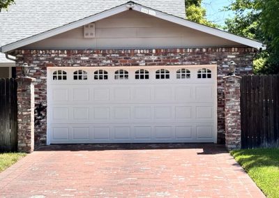 garage door windows stockton