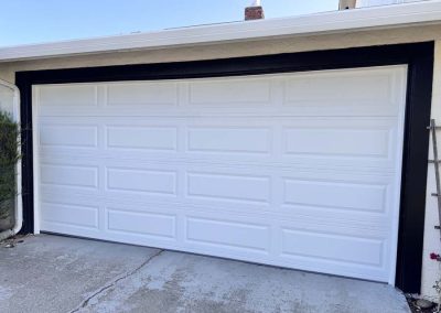 new insulated garage door