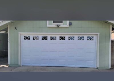 new garage door with windows turlock