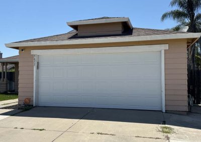 new short panel garage door modesto