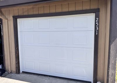 single garage door manteca